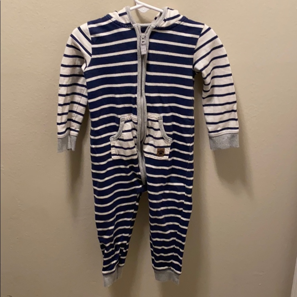 Striped Jumpsuit